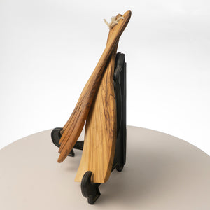 Stylish Olivewood Salad Serving Utensils