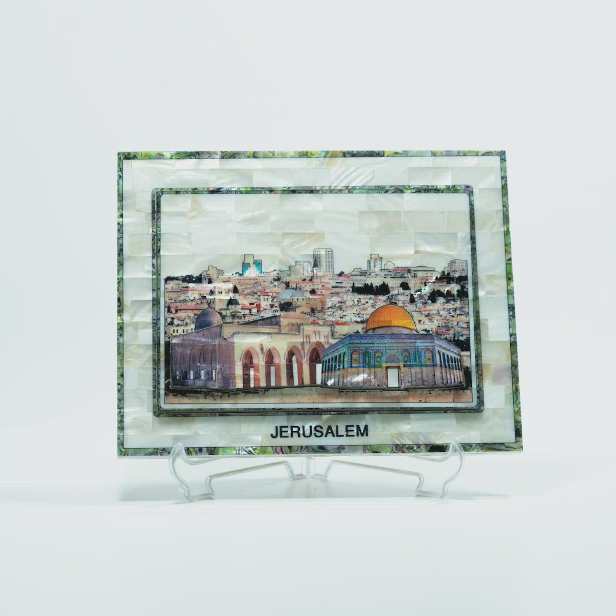 Rectangle Jerusalem (Al Aqsa and Qubet Al Sakhra)