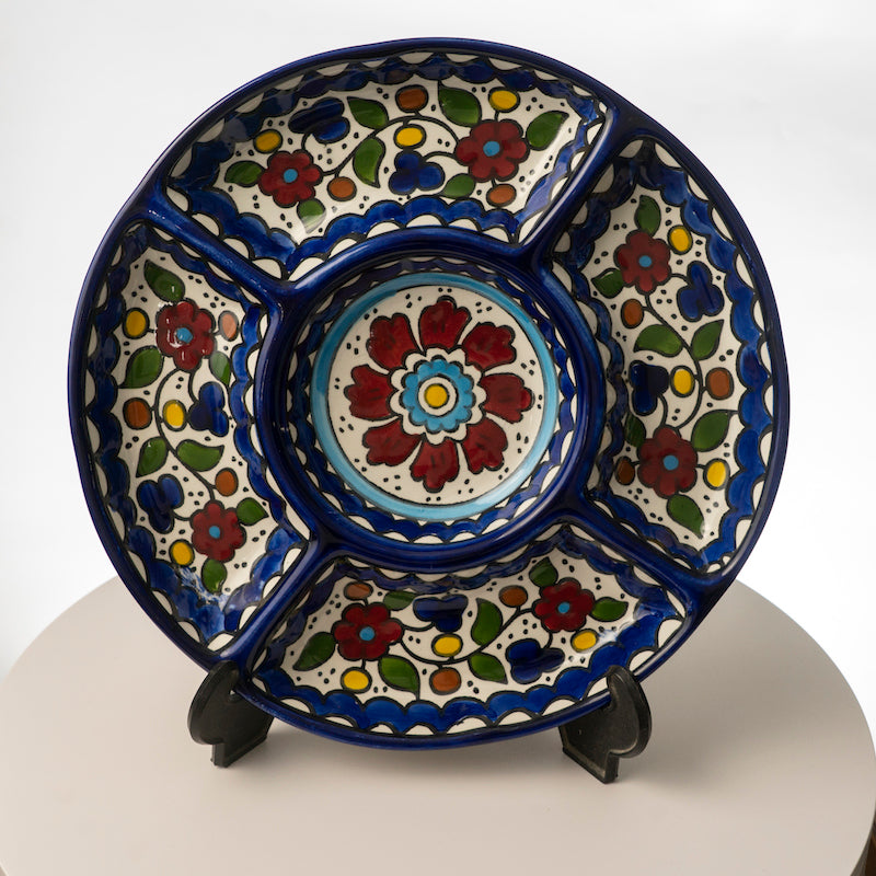 Floral Snack Dish