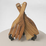 Load and play video in Gallery viewer, Stylish Olivewood Salad Serving Utensils
