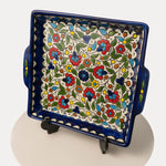 Load image into Gallery viewer, Floral Square Tray
