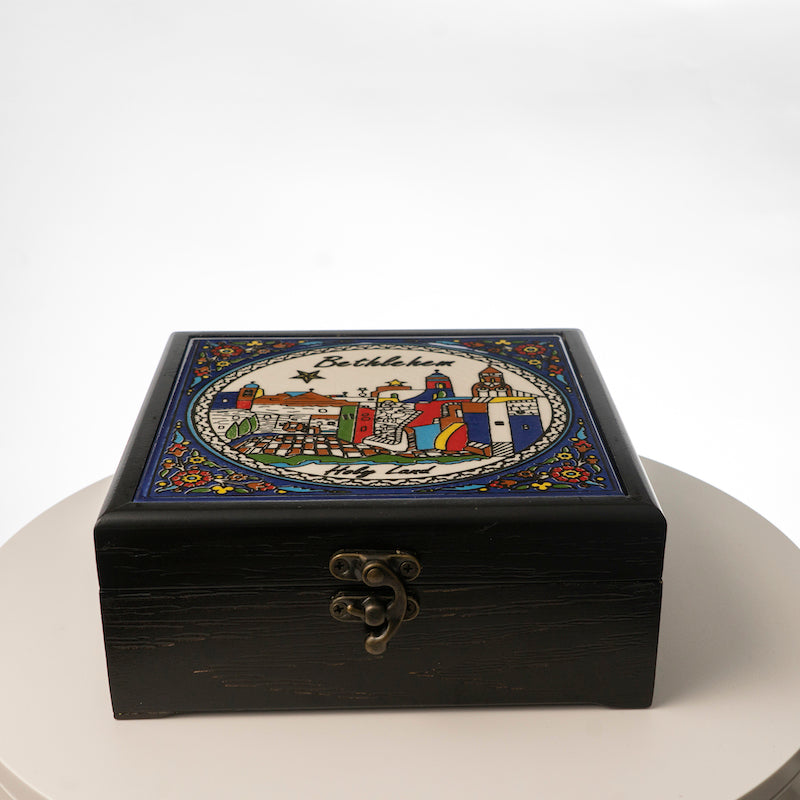 Wooden treasure box