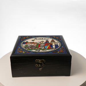 Wooden treasure box