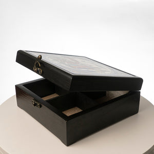 Wooden treasure box