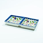 Load image into Gallery viewer, Rectangular Floral Snack Dish

