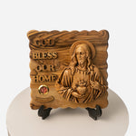 Load image into Gallery viewer, Square Jesus Plaque
