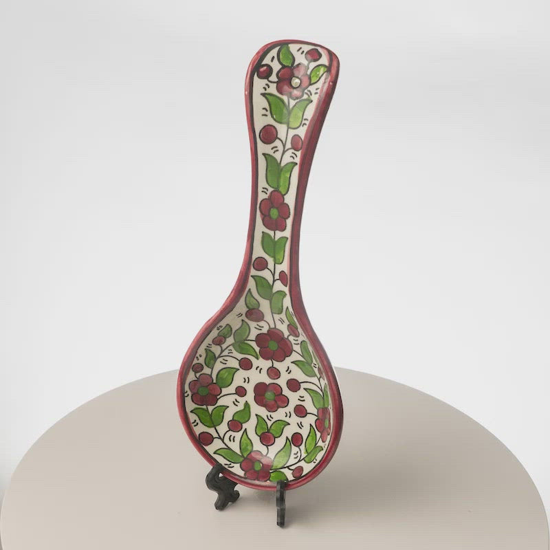 Floral Spoon Rest