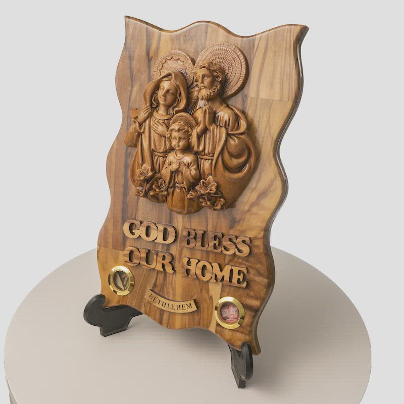 'God Bless Our Home' Plaque