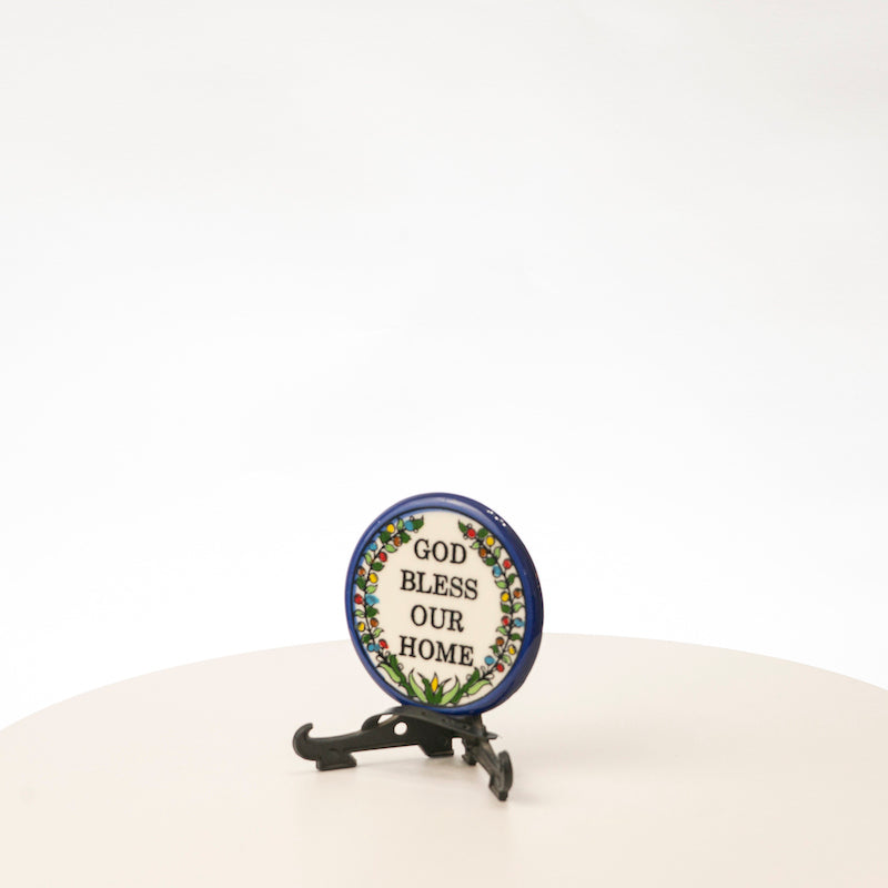 'God Bless Our Home' Fridge Magnet