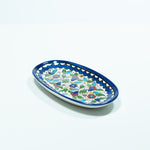 Load image into Gallery viewer, Floral Oval Plate

