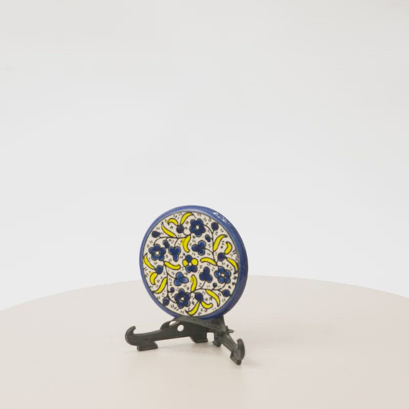 Floral Fridge Magnet