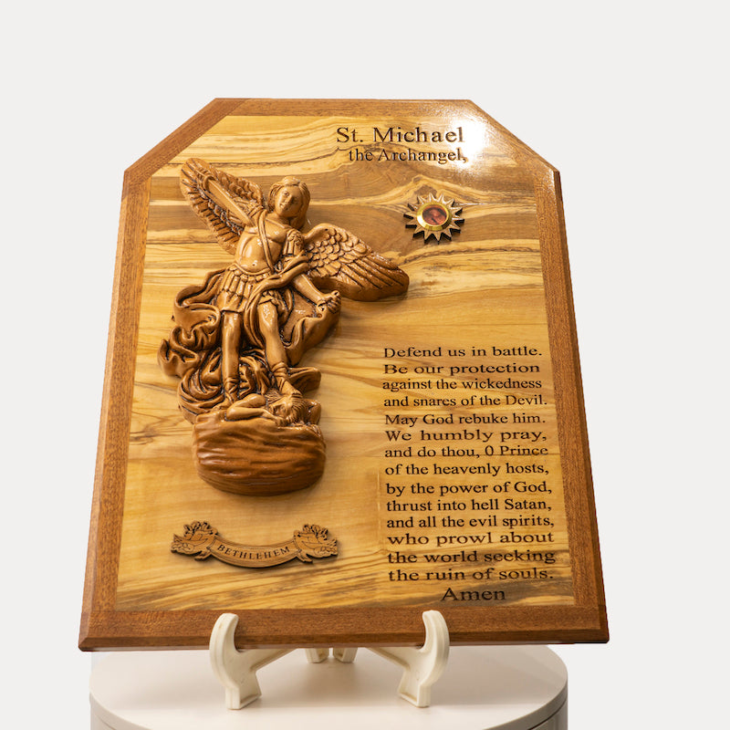 Archangel St. Michael Plaque