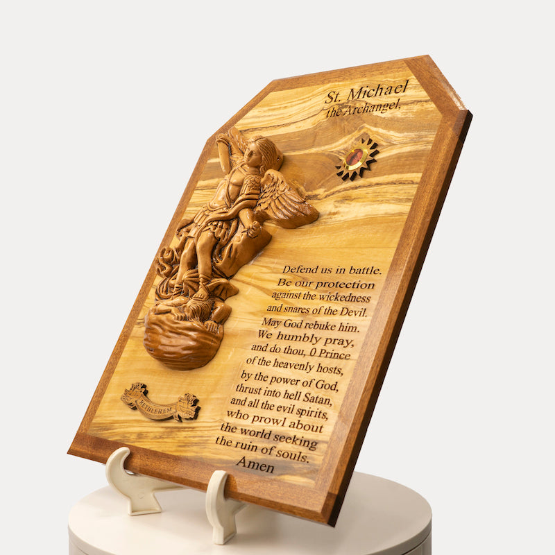 Archangel St. Michael Plaque