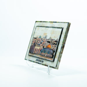 Rectangle Jerusalem (Al Aqsa and Qubet Al Sakhra)