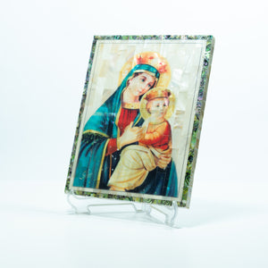 Rectangle Mary and Jesus