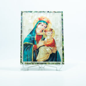 Rectangle Mary and Jesus