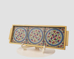 Load and play video in Gallery viewer, Rectangular Floral Tray with Wood
