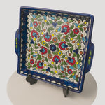 Load and play video in Gallery viewer, Floral Square Tray
