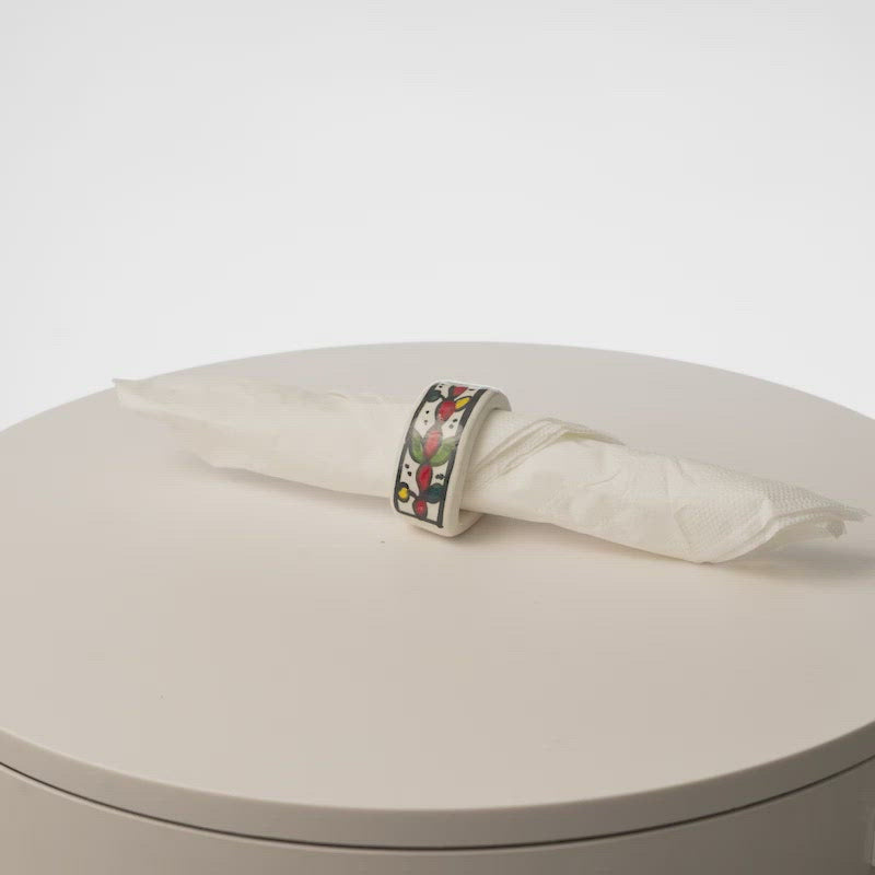 Floral Napkin Holder
