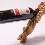 Load image into Gallery viewer, Olivewood Wine Bottle Holder
