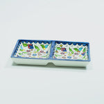 Load and play video in Gallery viewer, Rectangular Floral Snack Dish
