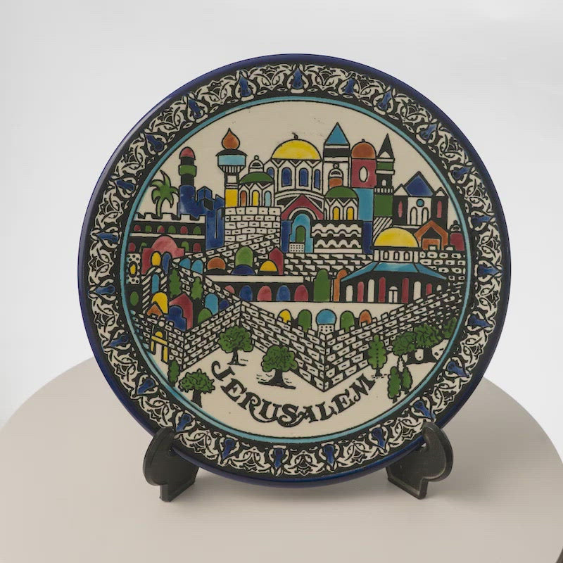 'Jerusalem' Plate