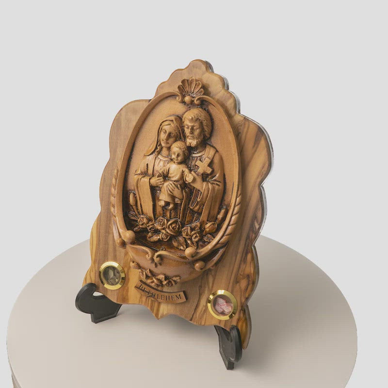 Holy Family Plaque