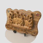 Load and play video in Gallery viewer, The Last Supper Plaque
